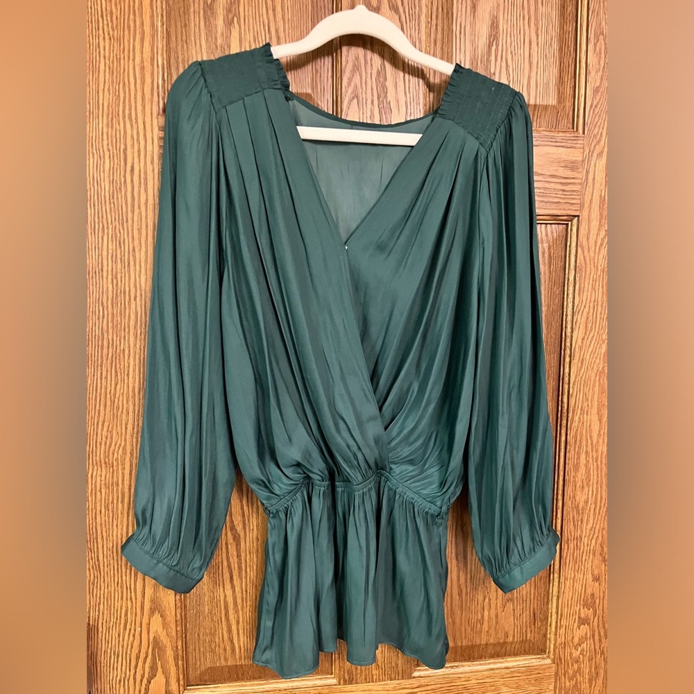 Emerald green top